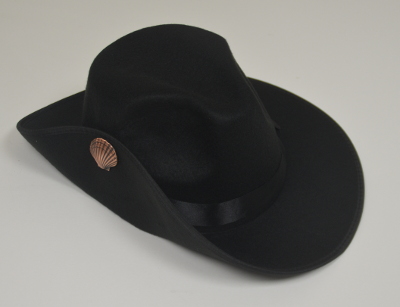 Pilgrims Hat (Black) - Click Image to Close